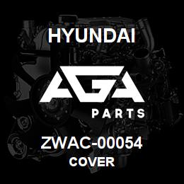 ZWAC-00054 Hyundai Construction COVER | AGA Parts