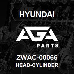 ZWAC-00066 Hyundai Construction HEAD-CYLINDER | AGA Parts