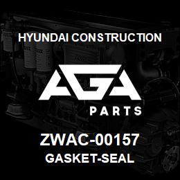 ZWAC-00157 Hyundai Construction GASKET-SEAL | AGA Parts