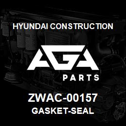 ZWAC-00157 Hyundai Construction GASKET-SEAL | AGA Parts