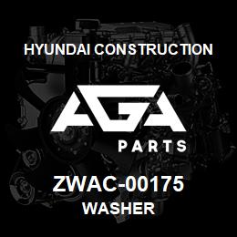 ZWAC-00175 Hyundai Construction WASHER | AGA Parts