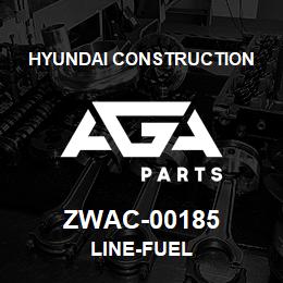 ZWAC-00185 Hyundai Construction LINE-FUEL | AGA Parts