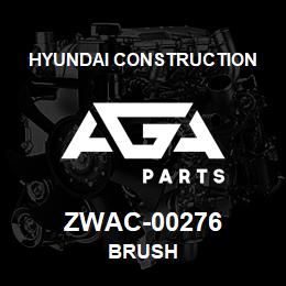 ZWAC-00276 Hyundai Construction BRUSH | AGA Parts