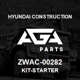 ZWAC-00282 Hyundai Construction KIT-STARTER | AGA Parts