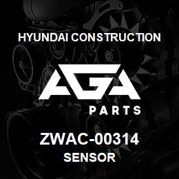 ZWAC-00314 Hyundai Construction SENSOR | AGA Parts