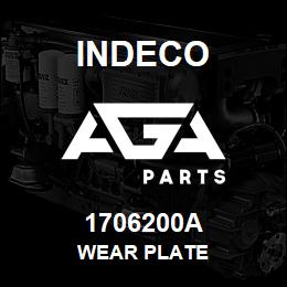 1706200A Indeco WEAR PLATE | AGA Parts