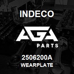 2506200A Indeco WEARPLATE | AGA Parts