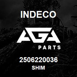 2506220036 Indeco SHIM | AGA Parts