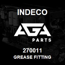 270011 Indeco GREASE FITTING | AGA Parts