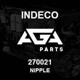 270021 Indeco NIPPLE | AGA Parts