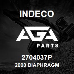 2704037P Indeco 2000 DIAPHRAGM | AGA Parts