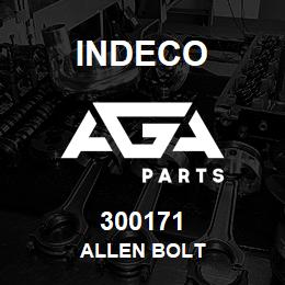 300171 Indeco ALLEN BOLT | AGA Parts