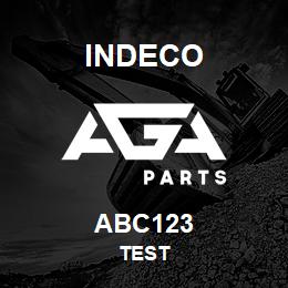 ABC123 Indeco TEST | AGA Parts