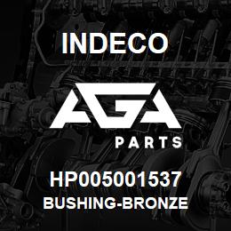 HP005001537 Indeco BUSHING-BRONZE | AGA Parts