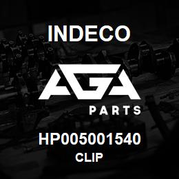 HP005001540 Indeco CLIP | AGA Parts