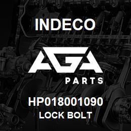 HP018001090 Indeco LOCK BOLT | AGA Parts