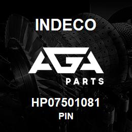 HP07501081 Indeco PIN | AGA Parts