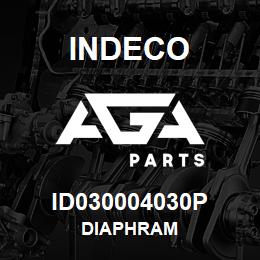 ID030004030P Indeco DIAPHRAM | AGA Parts