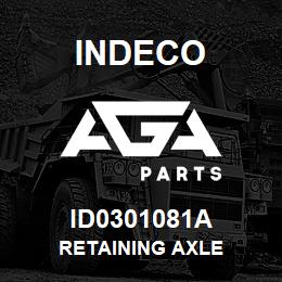 ID0301081A Indeco RETAINING AXLE | AGA Parts