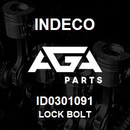 ID0301091 Indeco LOCK BOLT | AGA Parts