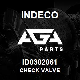 ID0302061 Indeco CHECK VALVE | AGA Parts