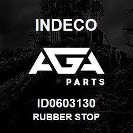 ID0603130 Indeco RUBBER STOP | AGA Parts