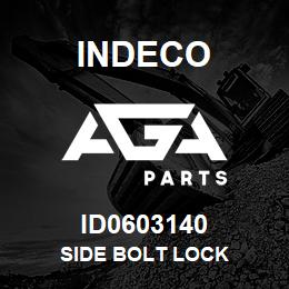 ID0603140 Indeco SIDE BOLT LOCK | AGA Parts