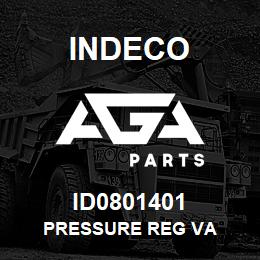 ID0801401 Indeco PRESSURE REG VA | AGA Parts