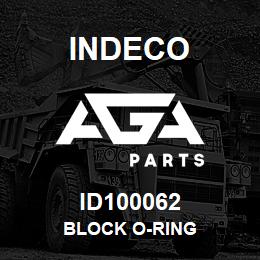 ID100062 Indeco BLOCK O-RING | AGA Parts