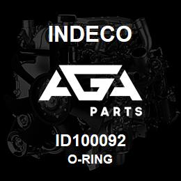 ID100092 Indeco O-RING | AGA Parts