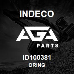 ID100381 Indeco ORING | AGA Parts