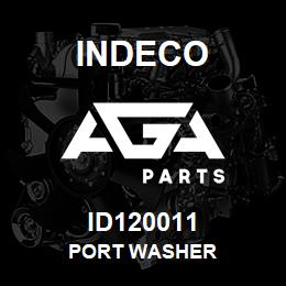 ID120011 Indeco PORT WASHER | AGA Parts