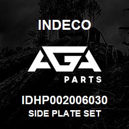 IDHP002006030 Indeco SIDE PLATE SET | AGA Parts