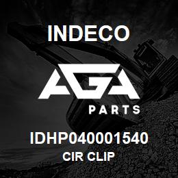 IDHP040001540 Indeco CIR CLIP | AGA Parts