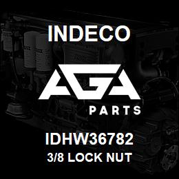 IDHW36782 Indeco 3/8 LOCK NUT | AGA Parts