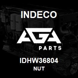 IDHW36804 Indeco NUT | AGA Parts