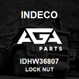 IDHW36807 Indeco LOCK NUT | AGA Parts