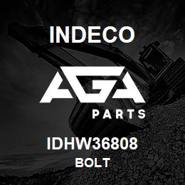 IDHW36808 Indeco BOLT | AGA Parts