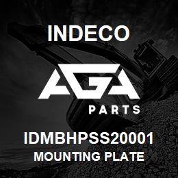 IDMBHPSS20001 Indeco MOUNTING PLATE | AGA Parts
