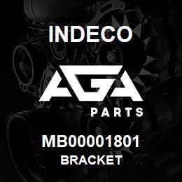 MB00001801 Indeco BRACKET | AGA Parts