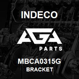 MBCA0315G Indeco BRACKET | AGA Parts