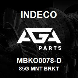 MBKO0078-D Indeco 85G MNT BRKT | AGA Parts