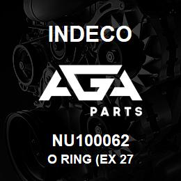 NU100062 Indeco O RING (EX 27 | AGA Parts