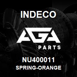 NU400011 Indeco SPRING-ORANGE | AGA Parts