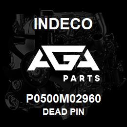 P0500M02960 Indeco Dead Pin | AGA Parts