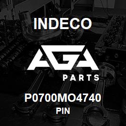 P0700MO4740 Indeco PIN | AGA Parts