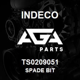 TS0209051 Indeco SPADE BIT | AGA Parts