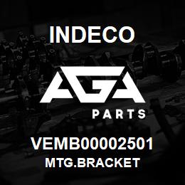 VEMB00002501 Indeco MTG.BRACKET | AGA Parts