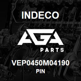 VEP0450M04190 Indeco PIN | AGA Parts