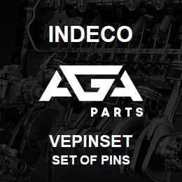 VEPINSET Indeco SET OF PINS | AGA Parts